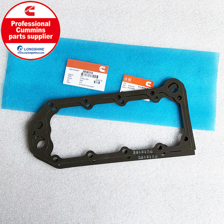 Cummins 6CT Oil Cooler Core Gasket 3918174-4