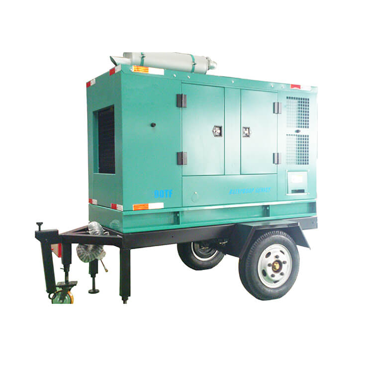 LS90TF Cummins 6BT5.9-G2 1800rpm 120kw Trailer Diesel Generator